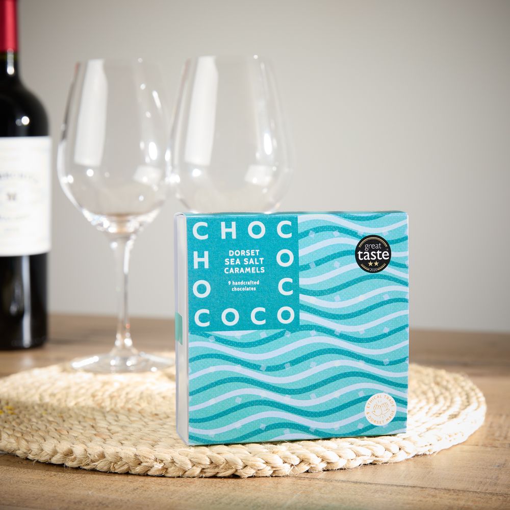 Chococo Dorset Sea Salt Caramels Box