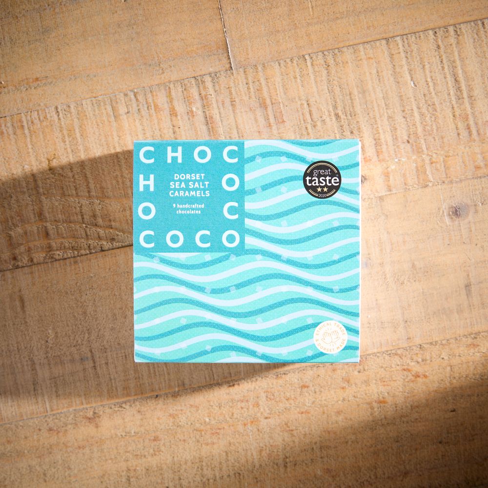 Chococo Dorset Sea Salt Caramels Box