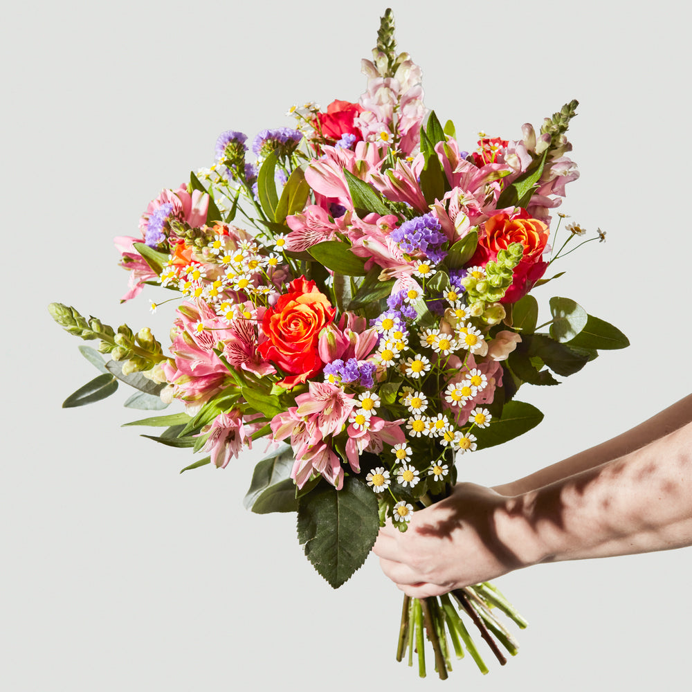 Dawn Promise Bouquet in Hand