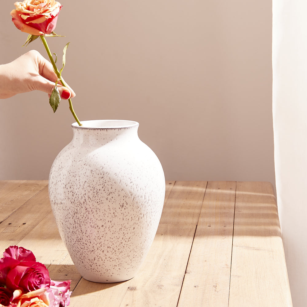 Flecked Olpe Vase