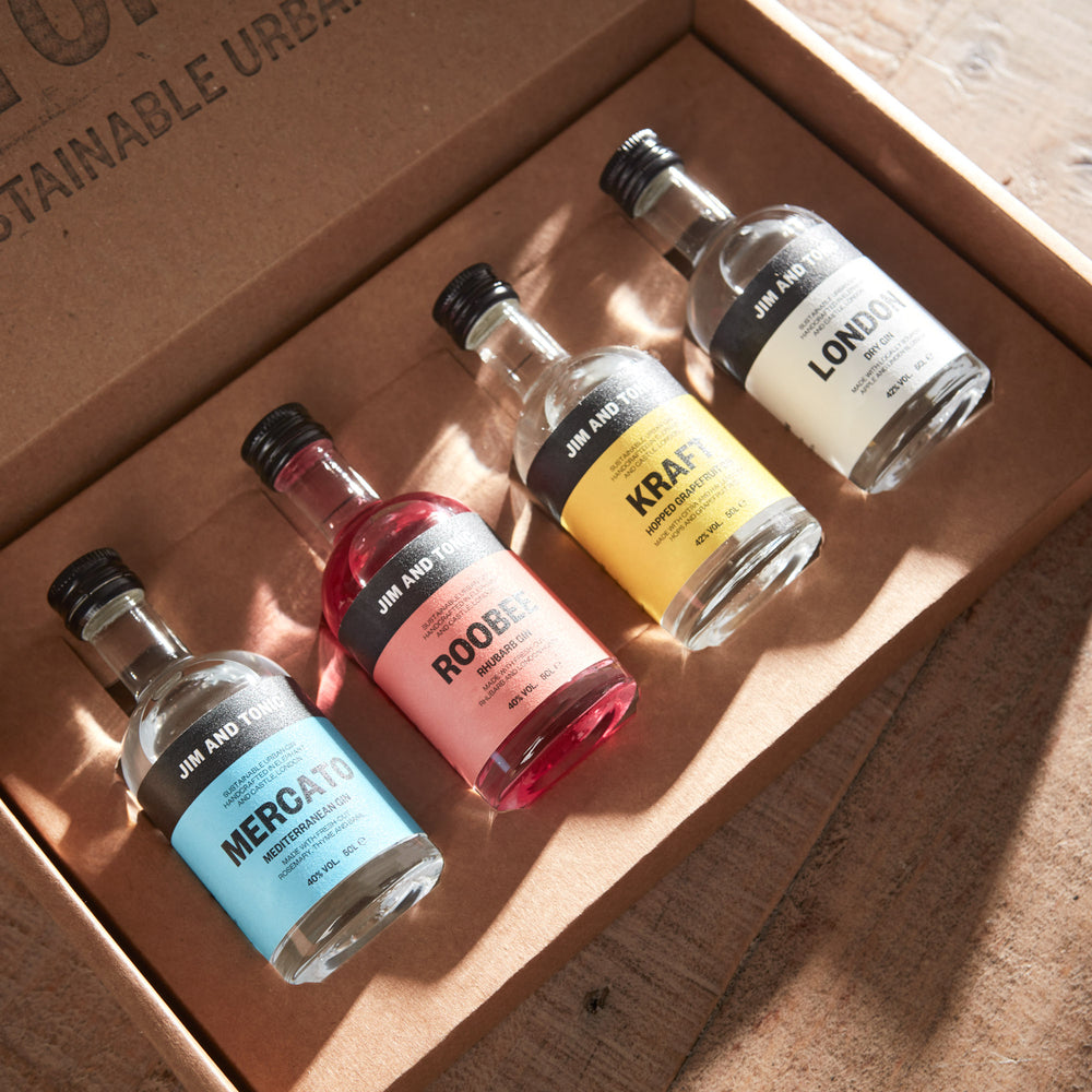 Jim and Tonic mini gin selection box