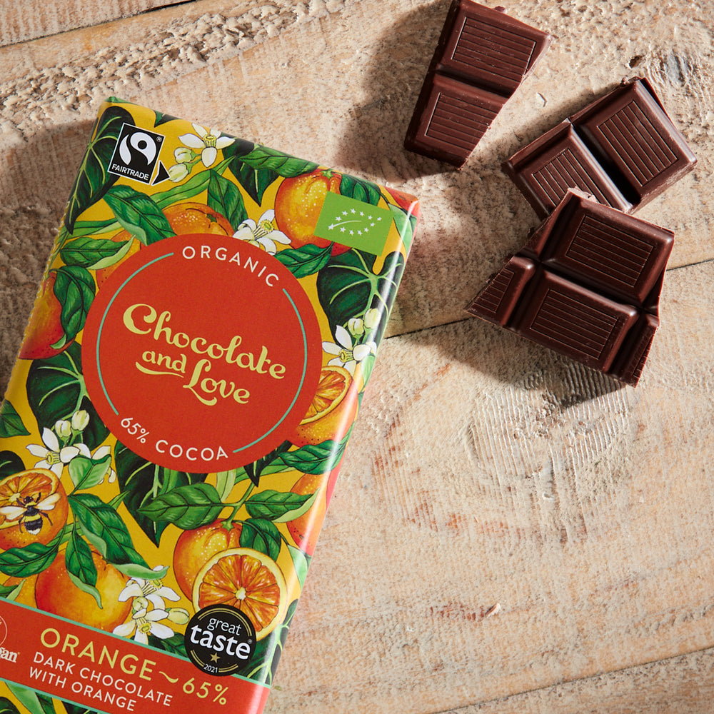 Chocolate and Love Orange Bar