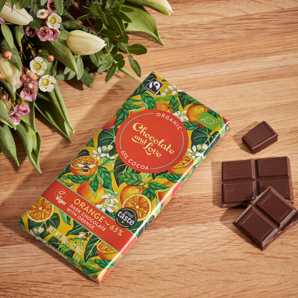 Chocolate and Love Orange Bar
